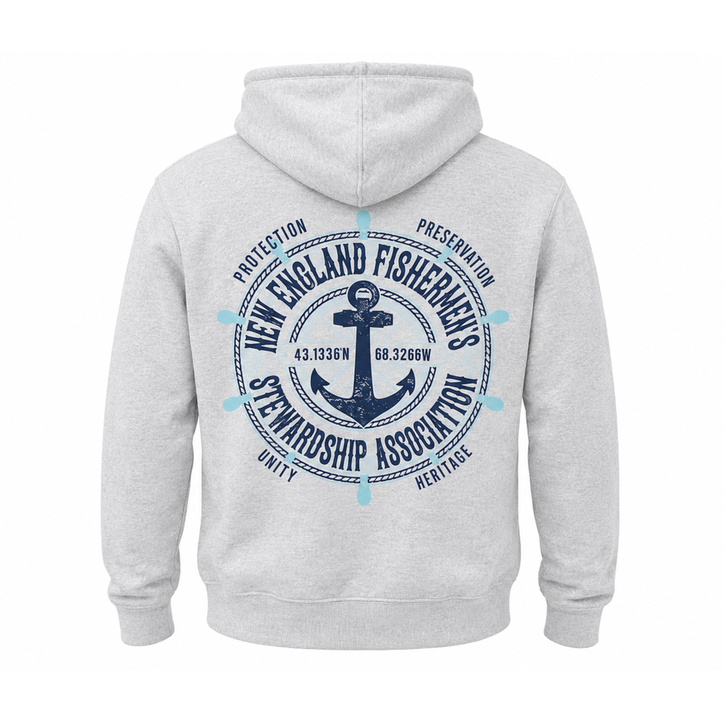NEFSA Protect & Preserve Gray Heavy Hoodie